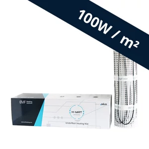 BVF H-MAT beépíthető fűtőszőnyeg 9 m2 / 100 watt/m²