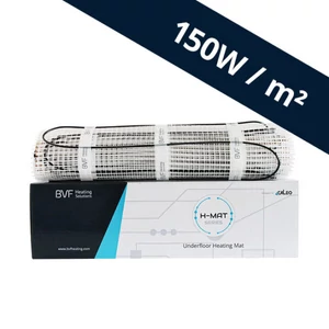 BVF H-MAT beépíthető fűtőszőnyeg 9 m2 / 150 watt/m²