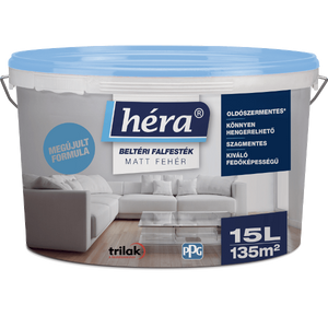 Héra beltéri falfesték 15 liter