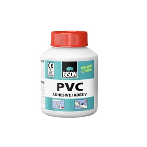 BISON vízálló kemény PVC ragasztó, 100ml