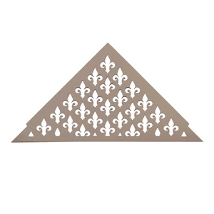 Ablago VINTAGE DESIGN utólagos sarokpolc Beige (MFA-240)- prémium termék