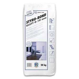 STYRO-BOND GLETT 0-10 mm SUPER WHITE GLETT 20kg