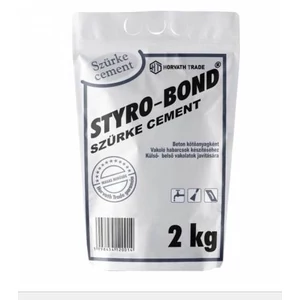 STYRO-BOND SZÜRKE CEMENT 2kg