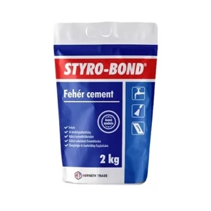 STYRO-BOND FEHÉR CEMENT 2 kg