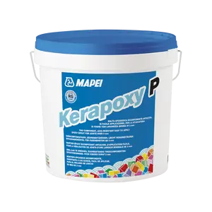 Kerapoxy P 10kg vegyszerálló epoxy fugázóanyag cementszürke (113)