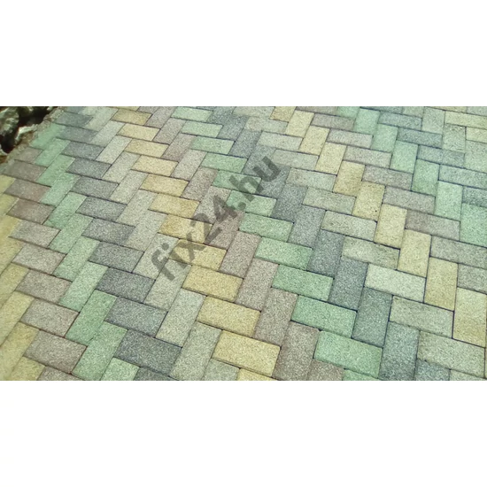 Térkő 6cm Parkett Zöld