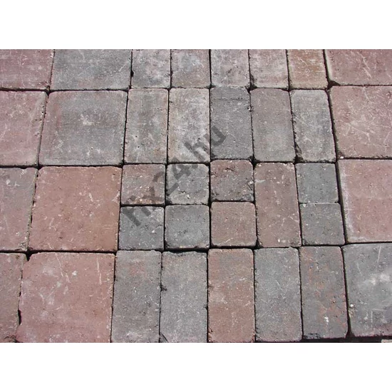 Térkő 6cm Viamix Fózolatlan Barna-Sárga Antikolt