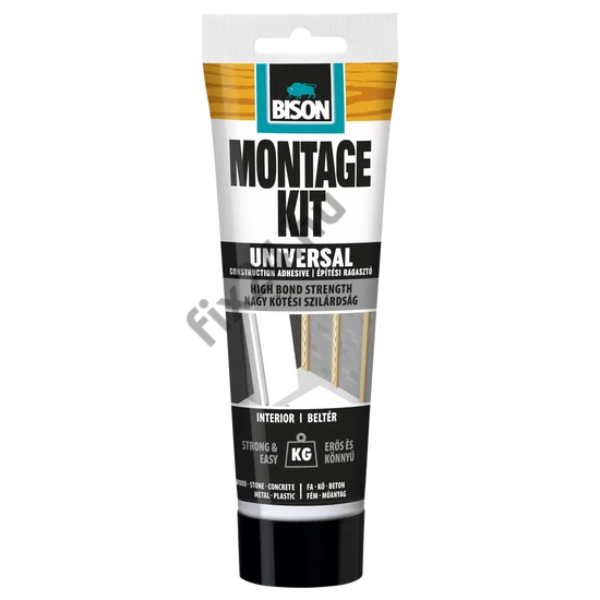 BISON Montage Kit univerzális tömítő ragasztó, 200g