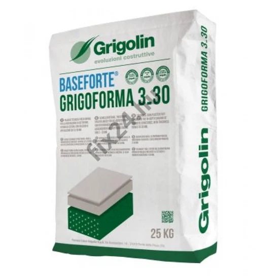 Grigoforma 3_30 Szálerősítéses, tixotróp technikai aljzat-  prémium termék