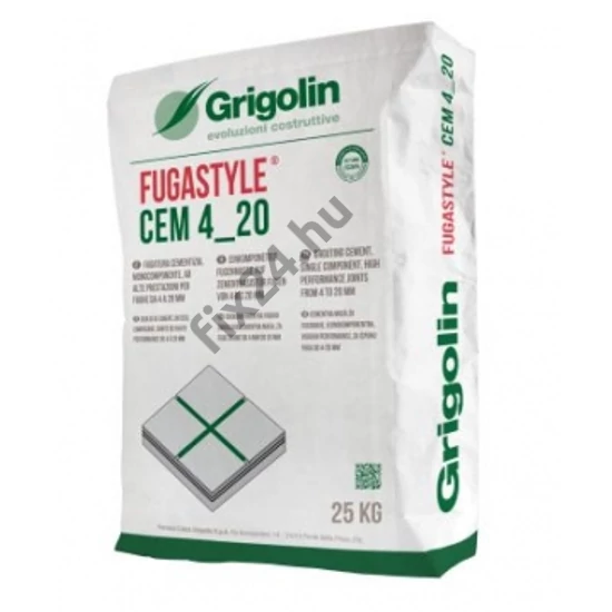 Fugastyle CEM 4_20  Cementbázisú Fuga / Manhattan -prémium termék