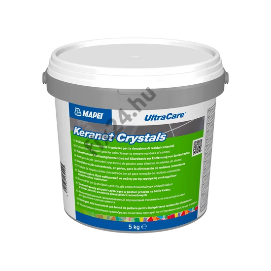 Ultracare Keranet Crystals póralakú savas tisztítószer sókivirágzás eltávolítására 1 kg