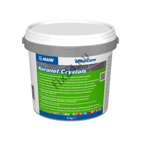 Ultracare Keranet Crystals póralakú savas tisztítószer sókivirágzás eltávolítására 1 kg