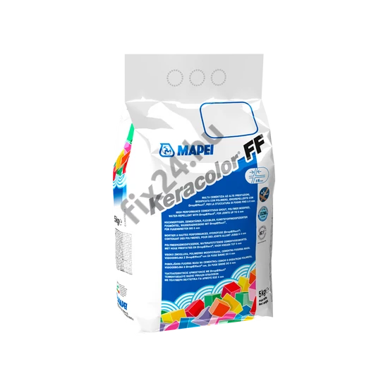 Keracolor FF Flex fugázó, fekete 5kg