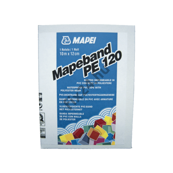 Mapei Mapeband Gumírozott mandzsetta 120x120mm PE120