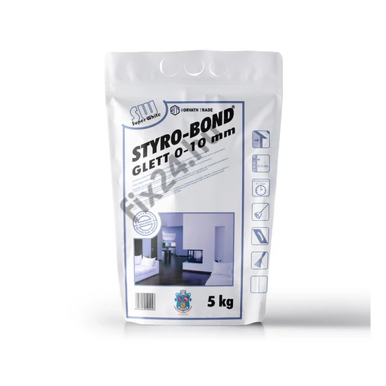 STYRO-BOND GLETT 0-10 mm SUPER WHITE GLETT 5kg