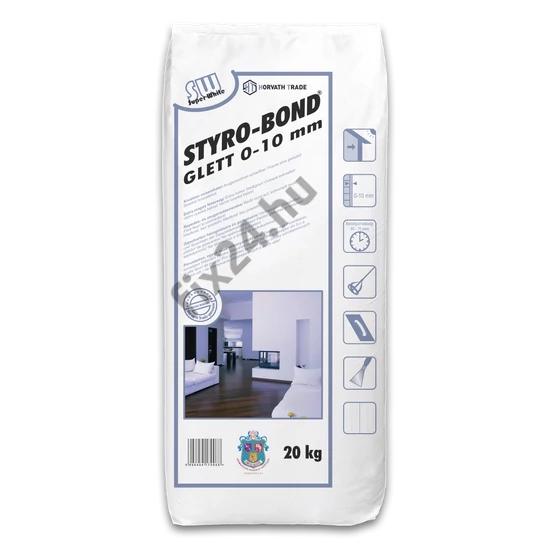 STYRO-BOND GLETT 0-10 mm SUPER WHITE GLETT 20kg