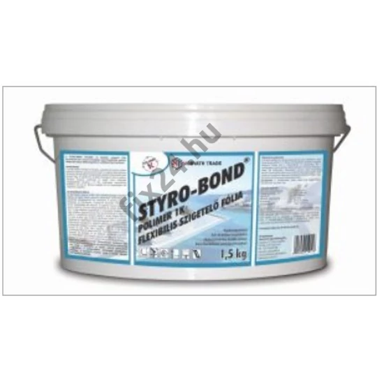 STYRO-BOND POLIMER 1K FLEXIBILIS SZIGETELŐ FÓLIA /1 KOMP./  1.5kg