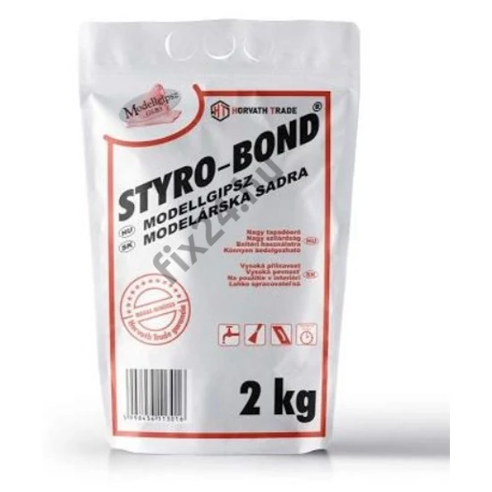 STYRO_BOND MODELLGIPSZ /PAPIRZACSKÓS/ 2kg