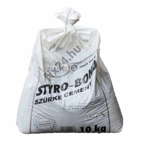 STYRO-BOND SZÜRKE CEMENT 10kg