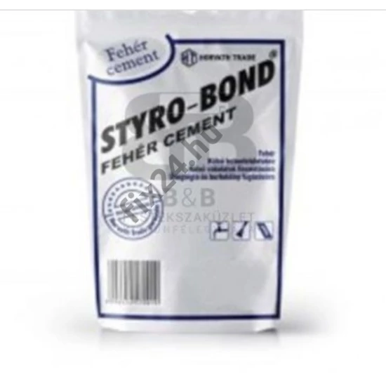 STYRO-BOND FEHÉR CEMENT 25 kg