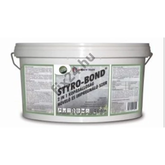 STYRO-BOND KOPÁSÁLLÓSÁG NÖVELŐ-, ÉS IMPREGNÁLÓ SZER   4 Liter