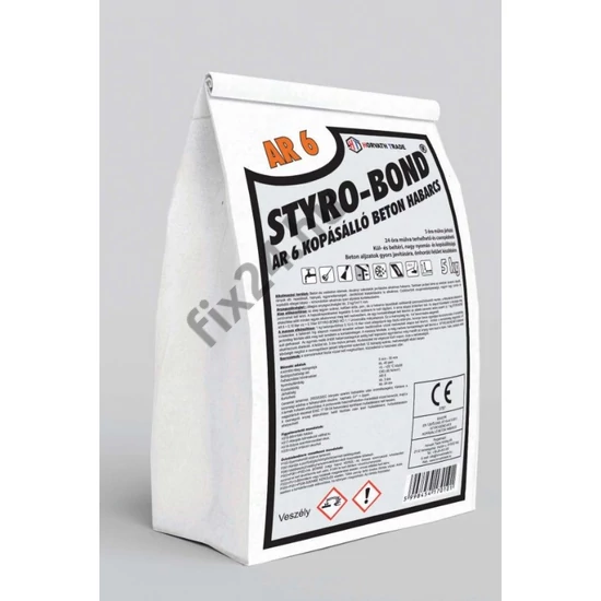 STYRO-BOND AR6 KOPÁSÁLLÓ BETON HABARCS (C40/F7/AR6) 25kg