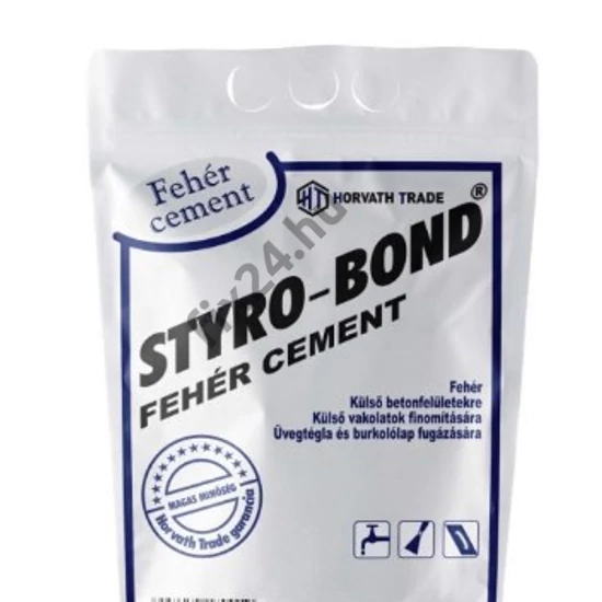 STYRO-BOND FEHÉR CEMENT 10 kg