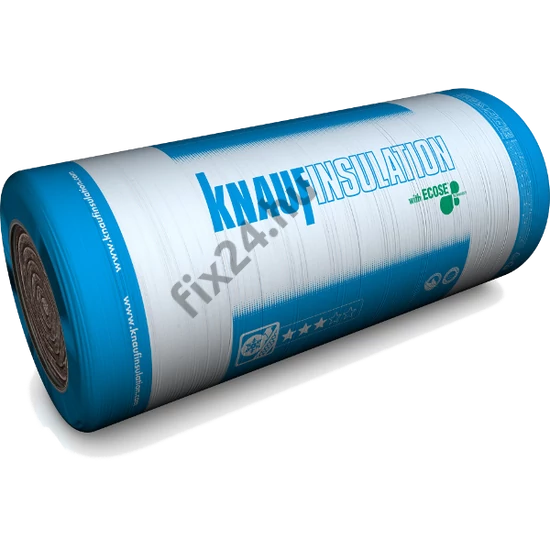 9,24 m2 10 cm vastag üveggyapot hõ- és hangszigetelõ tekercs Knauf Insulation NatuRoll39