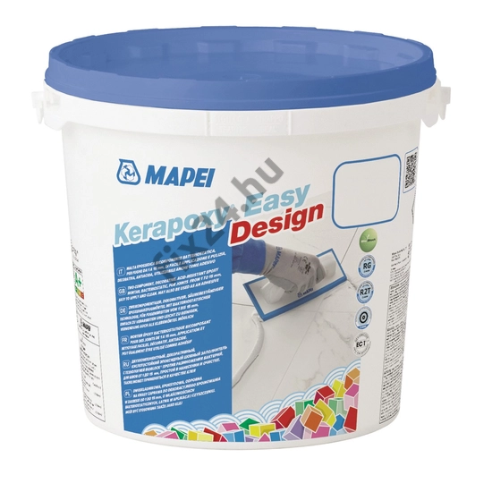 Kerapoxy Easy Design kétkomponensű epoxy fugaanyag 3kg égszínkék (168)
