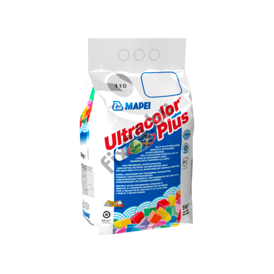 Ultracolor Plus vízlepergető, penészedésgátló fugaanyag 2 kg cementszürke (113)