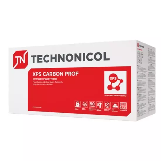 Technonicol XPS Carbon Prof - 8 cm lábazati hőszigetelő