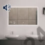 Kép 2/4 - BVF ADELIG okostükör Bluetooth hangszóróval 100x60 cm- 350W