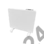 Kép 2/2 - Kerekes láb BVF CP1 elektromos fűtőpanelhez /fehér