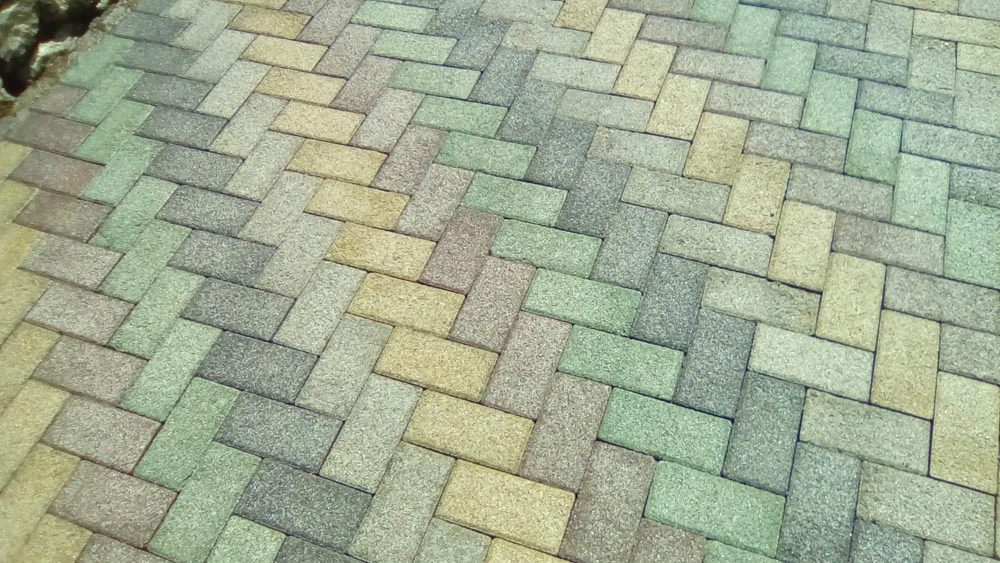 Térkő 6cm Parkett Zöld