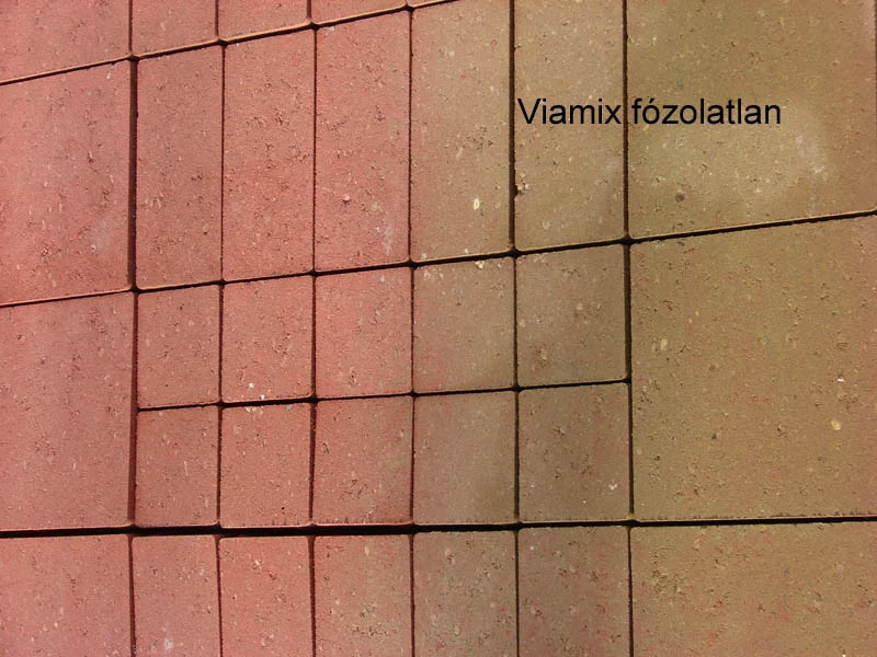 Térkő 6cm Viamix Fózolatlan Piros-Sárga