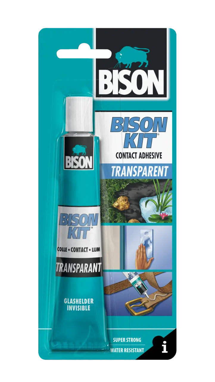 BISON Kit átlátszó univerzális kontakragasztó, 55ml