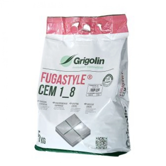 Fugastyle CEM 1_8  Cementbázisú Fuga / SILVER -prémium termék