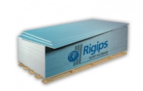 Rigips Blue Acoustic RF 1200x2000x12,5mm tűzgátló, hanggátló   gipszkarton tábla - raklapos kiszerelés (110,4 m2 )