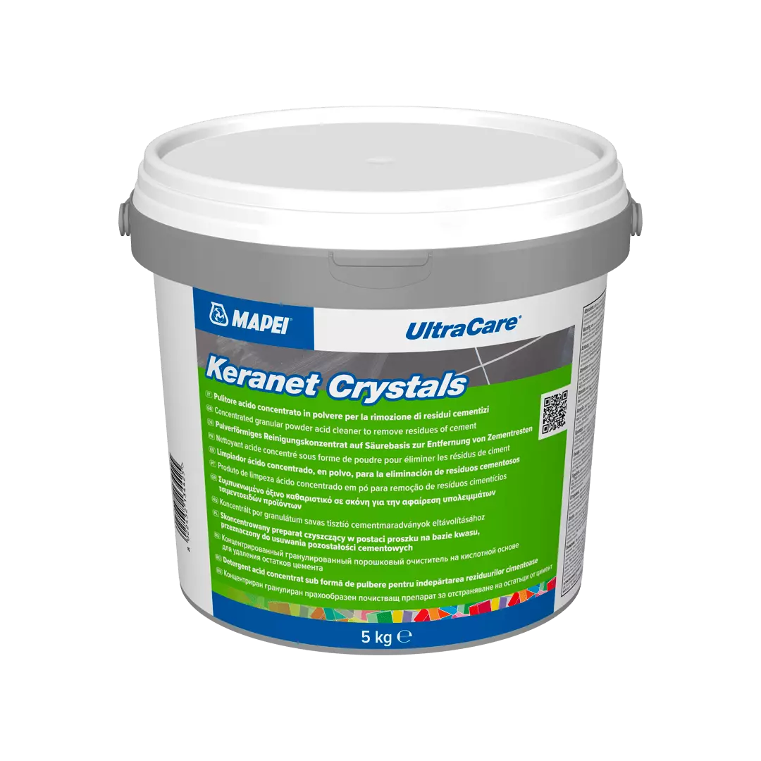 Ultracare Keranet Crystals póralakú savas tisztítószer sókivirágzás eltávolítására 20 kg