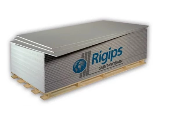 Rigips standard gipszkarton tábla 1250x2000x12,5mm A - raklapos kiszerelés 300m2