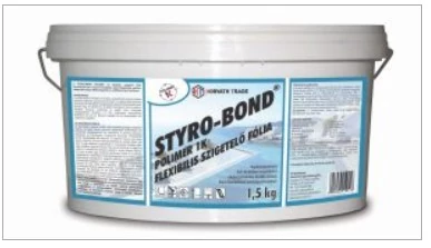 STYRO-BOND POLIMER FLEXIBILIS kenhető vízszigetelés FOLYÉKONY FÓLIA   1.5kg