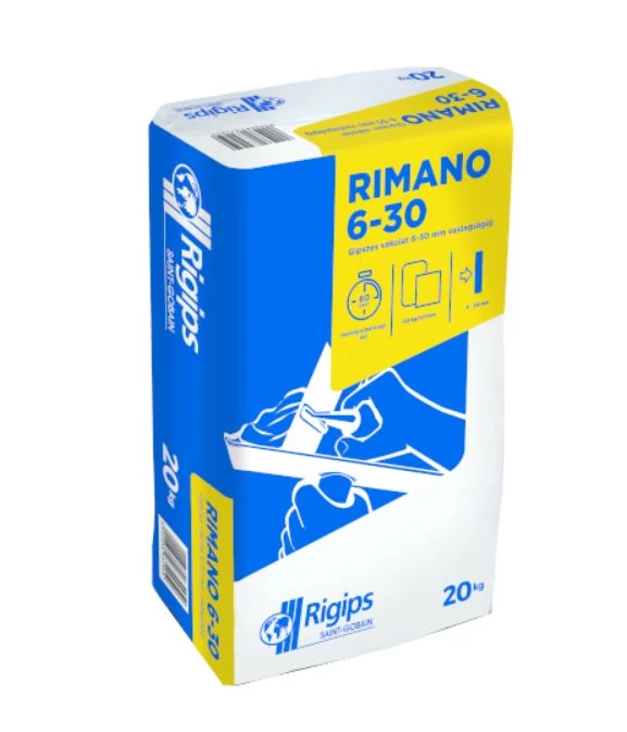 Rimano 6-30 gipszes vékonyvakolat 20kg/zsák