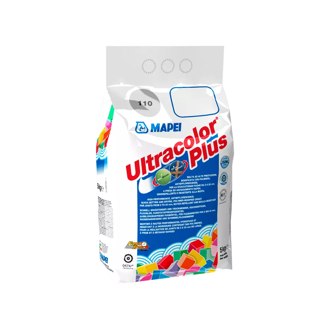 Ultracolor Plus vízlepergető, penészedésgátló fugaanyag 2 kg fekete (120)