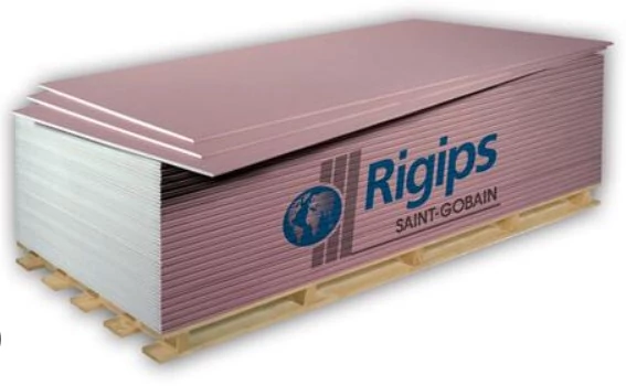 Rigips Tűzgátló gipszkarton tábla 1200x2000x15mm  - raklapos kiszerelés (220,8 m2 )