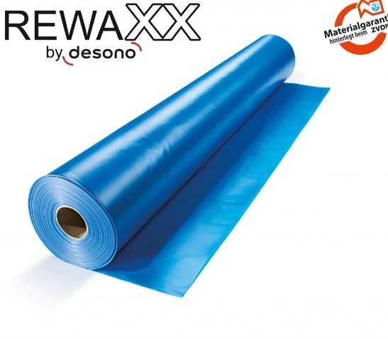 REWAXX VAPOSTOP SD100 HDPE Minősített párazáró, párafékező, hőtükrös tetőfólia